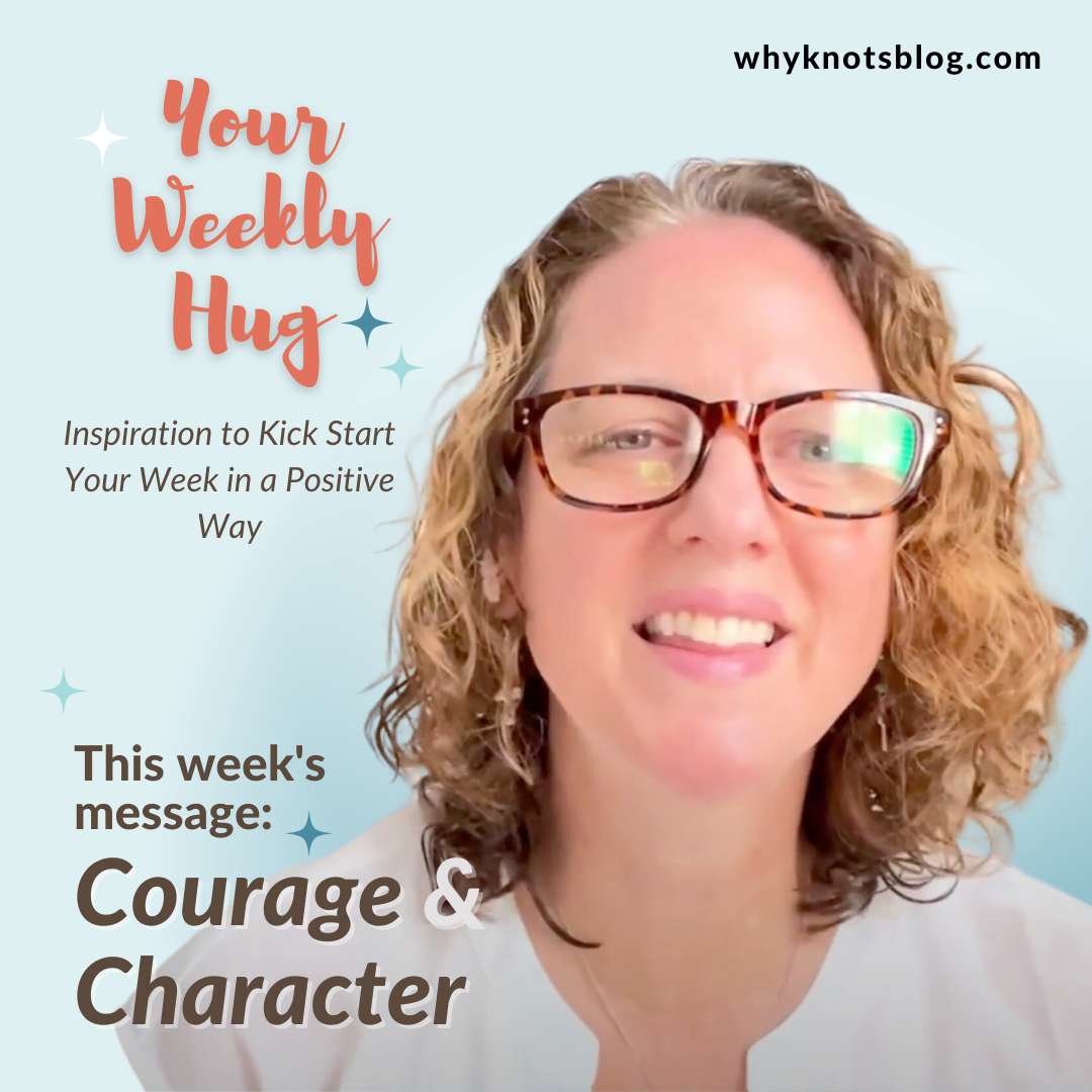 08.07.2023 - Your Weekly Hug - Positive Inspiration for Your Week - Knots of Grace