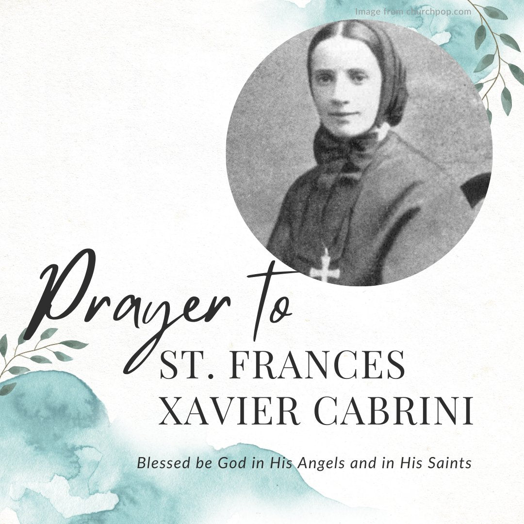 Prayer to St. Frances Xavier Cabrini - Knots of Grace