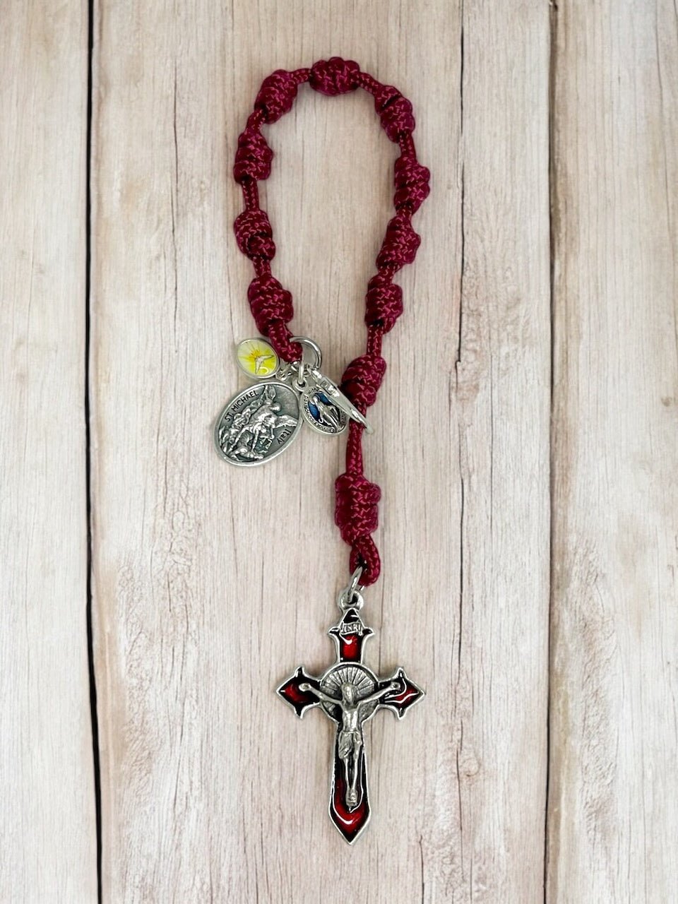 Pocket Rosary - PR67 - TR - BU - Knots of Grace