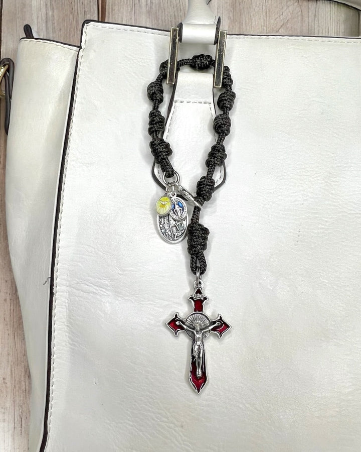 Pocket Rosary - PR67 - TR - BU - Knots of Grace