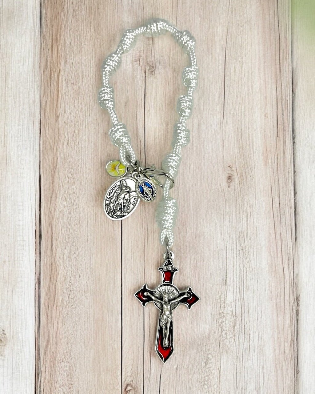 Pocket Rosary - PR67 - TR - W - Knots of Grace