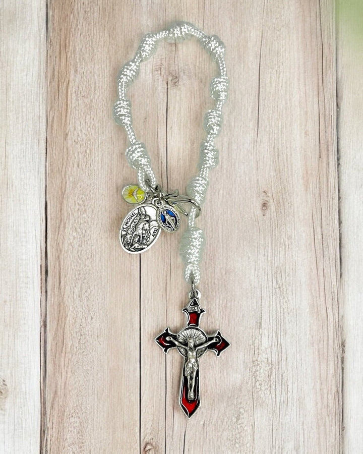 Pocket Rosary - PR67 - TR - W - Knots of Grace