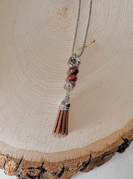 Jewelry - N-3Bead-POPPY - Knots of Grace