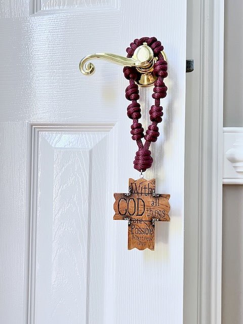 Door Rosary - DR484-BU - Knots of Grace