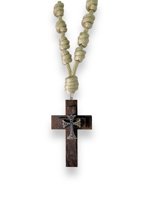 Door Rosary - DR533-TAN - Knots of Grace