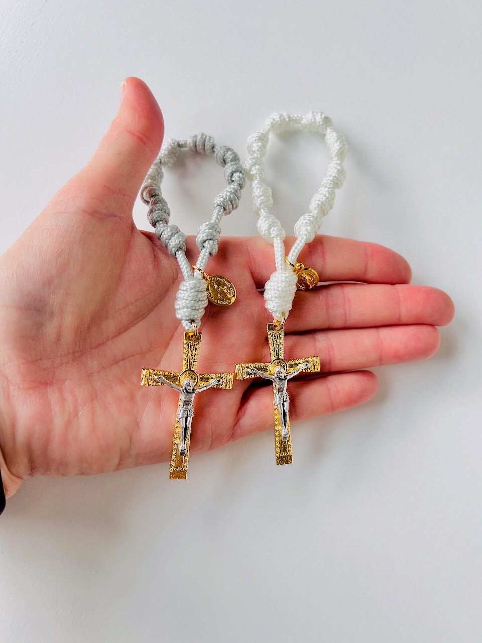 Jesus and His Angels Pocket Rosary – Knots of Grace