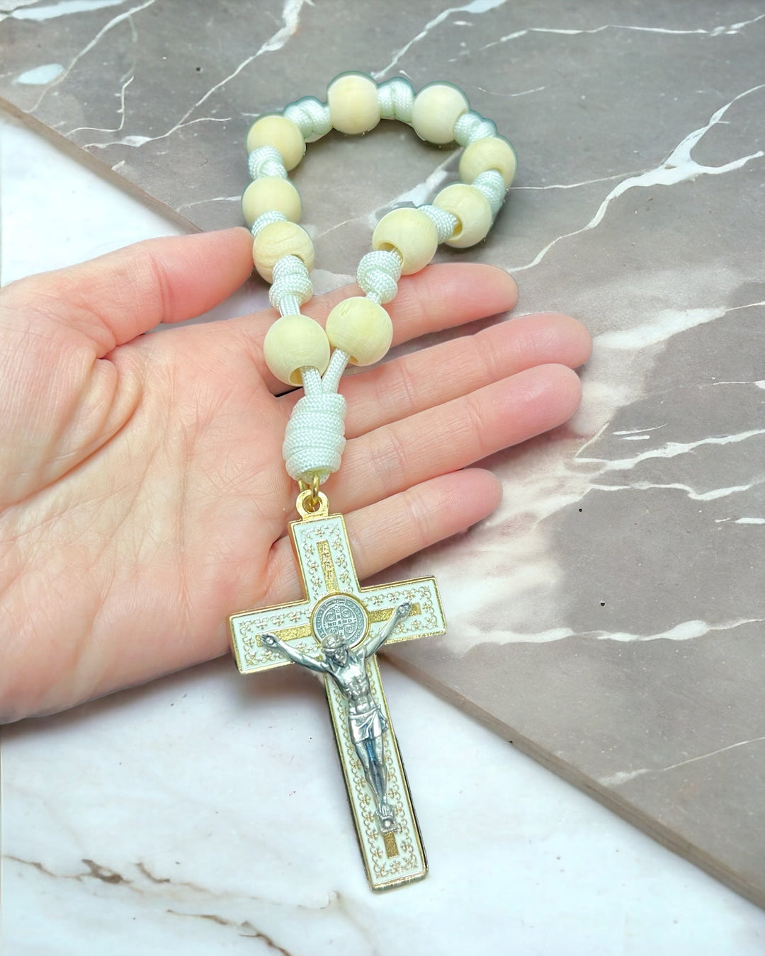 Door Rosary - DR527-W - Knots of Grace