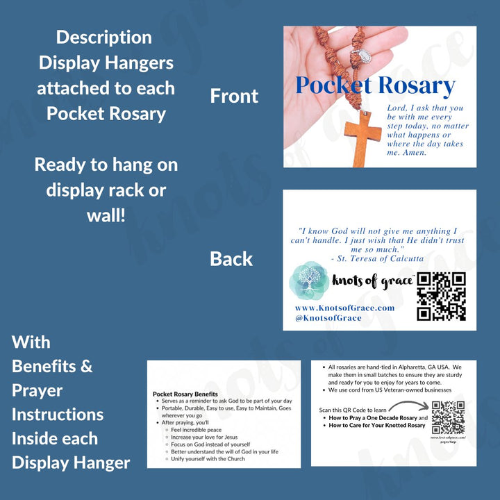 Pocket Rosary - PR51-O - Knots of Grace