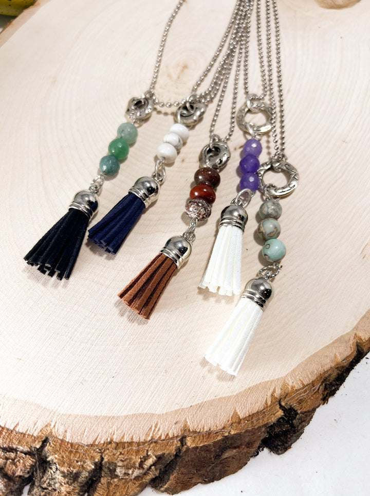 Jewelry - N-3Bead-POPPY - Knots of Grace