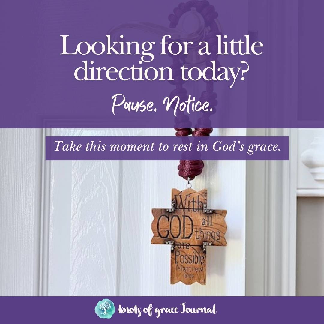 Knots of Grace Journal for March 9, 2026: A Student in Training — Trusting His Guidance