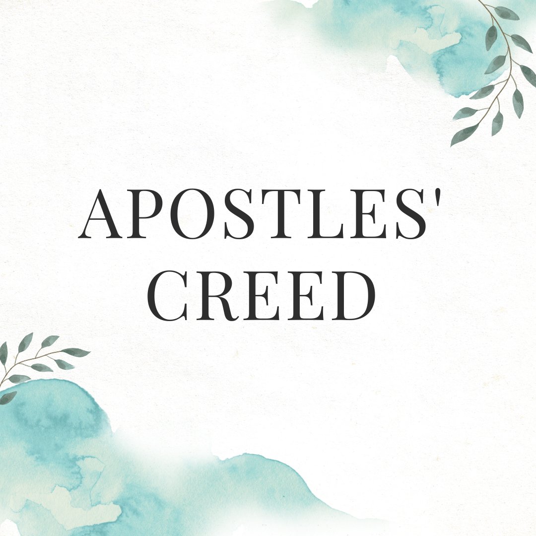 Apostles' Creed - Knots of Grace