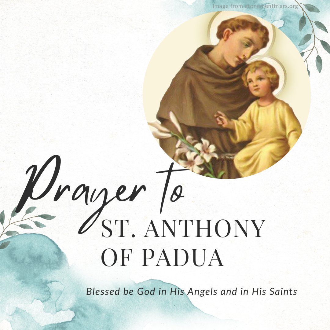 Prayer to St. Anthony of Padua - Knots of Grace