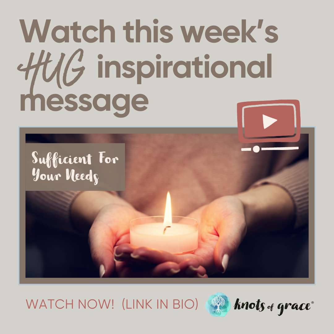 Sept 9, 2024 | Your Monday Hug Devotion: Inspiration Boost - Knots of Grace