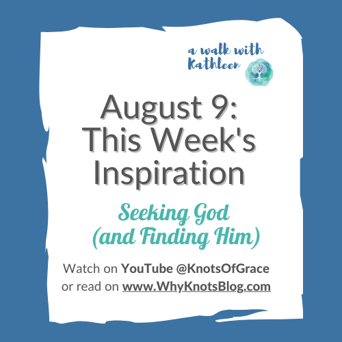YOUR WEEKLY INSPIRATION 🔍 08.09.2021 - Knots of Grace