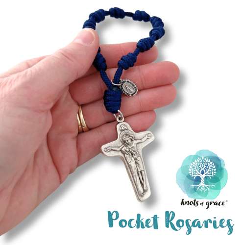 Knots of Grace Pocket Rosary, One Decade of the Rosary at a time