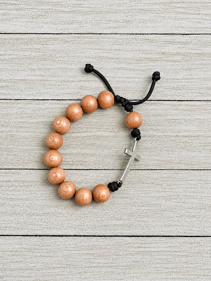 Grace in Motion Runner’s Rosary Bracelet – Prayer with Every Step