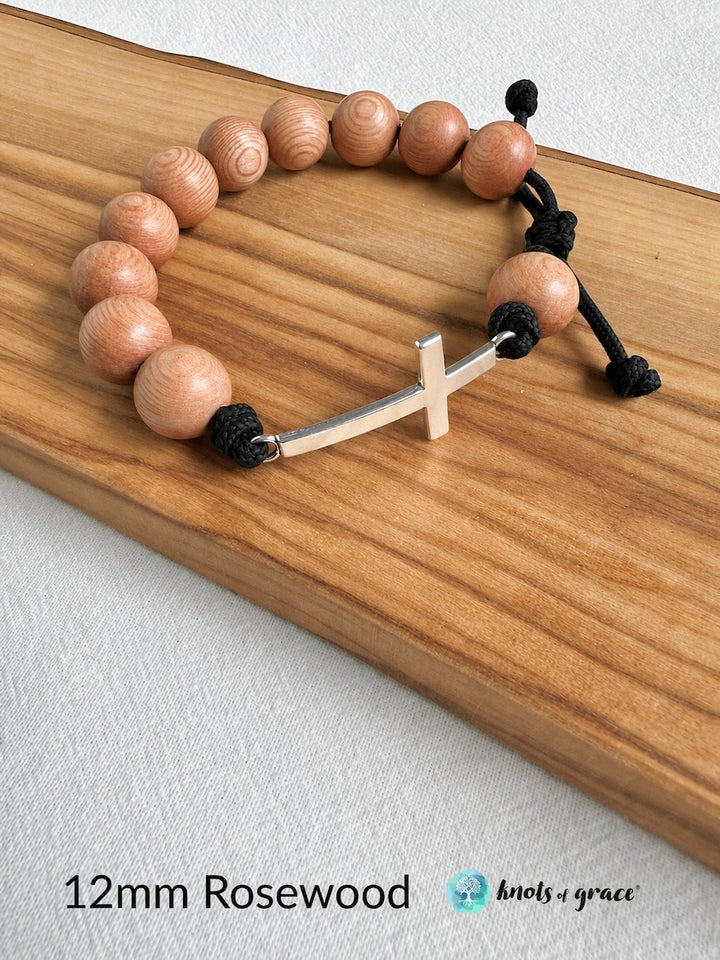 Grace in Motion Runner’s Rosary Bracelet – Prayer with Every Step