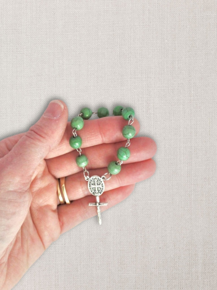 St. Benedict Pocket Rosary - Garden Grace