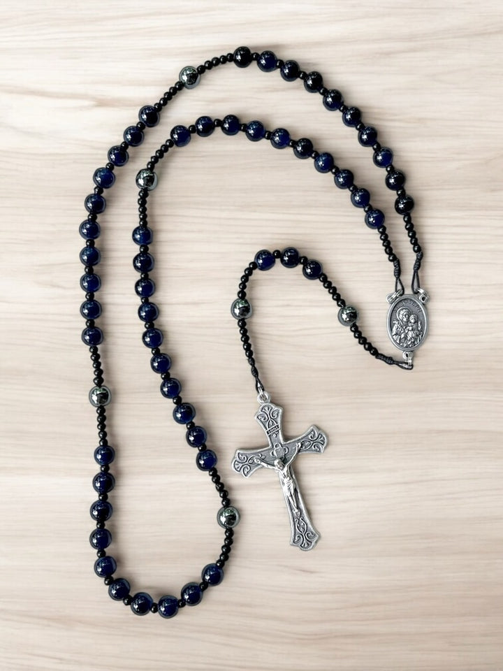 St. Joseph Holy Family Beaded Full Rosary
