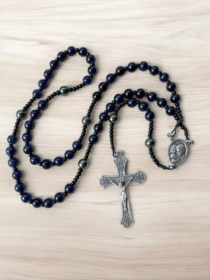 St. Joseph Holy Family Beaded Full Rosary