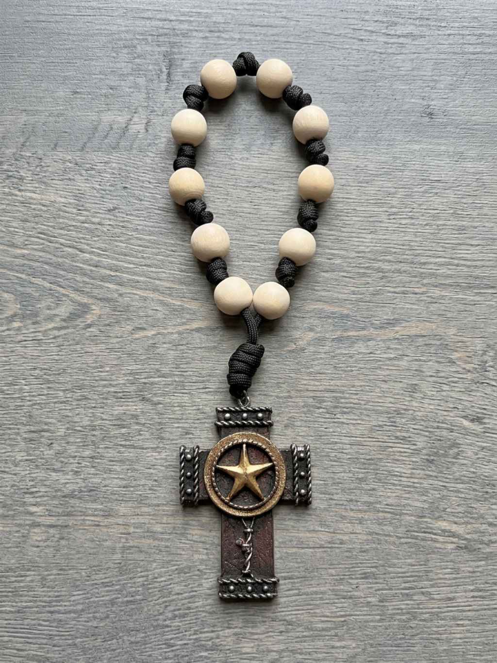 [Limited Edition] Western Star - Rustic Door Rosary