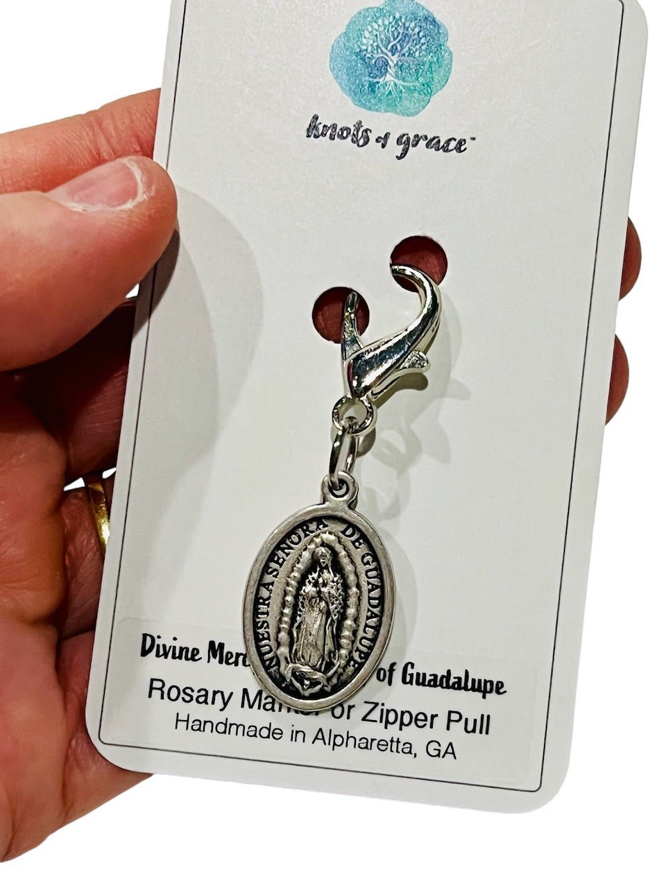Charms and Medals - C-Guadalupe-DM - Knots of Grace