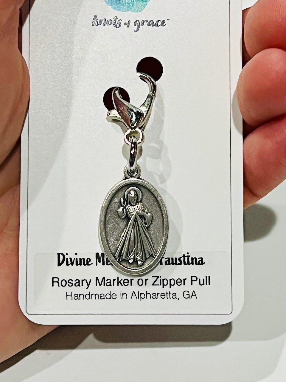 Charms and Medals - C-Faustina-DM - Knots of Grace