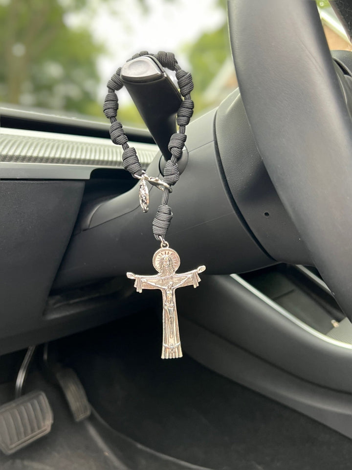 Rearview Mirror Charm - RVR487 - B - Knots of Grace